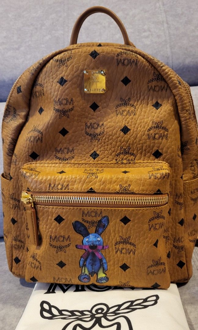MCM Stark Classic Rabbit Backpack