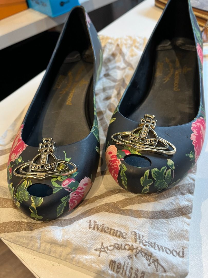 Melissa vivienne westwood black outlet