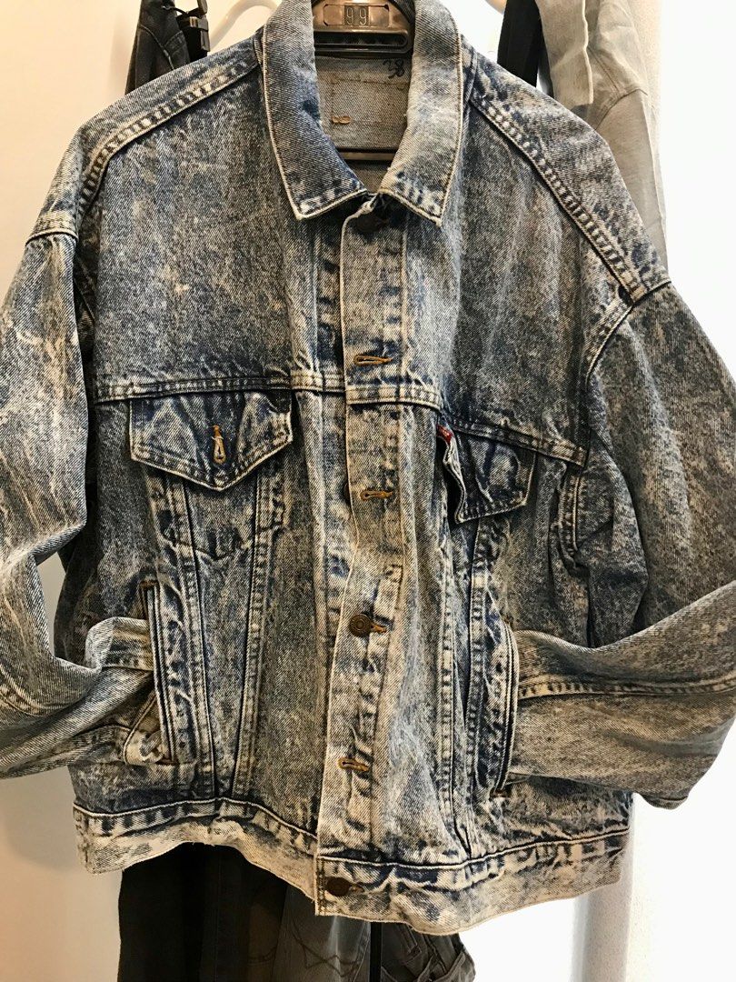 Levi's oversized denim hot sale jacket mens