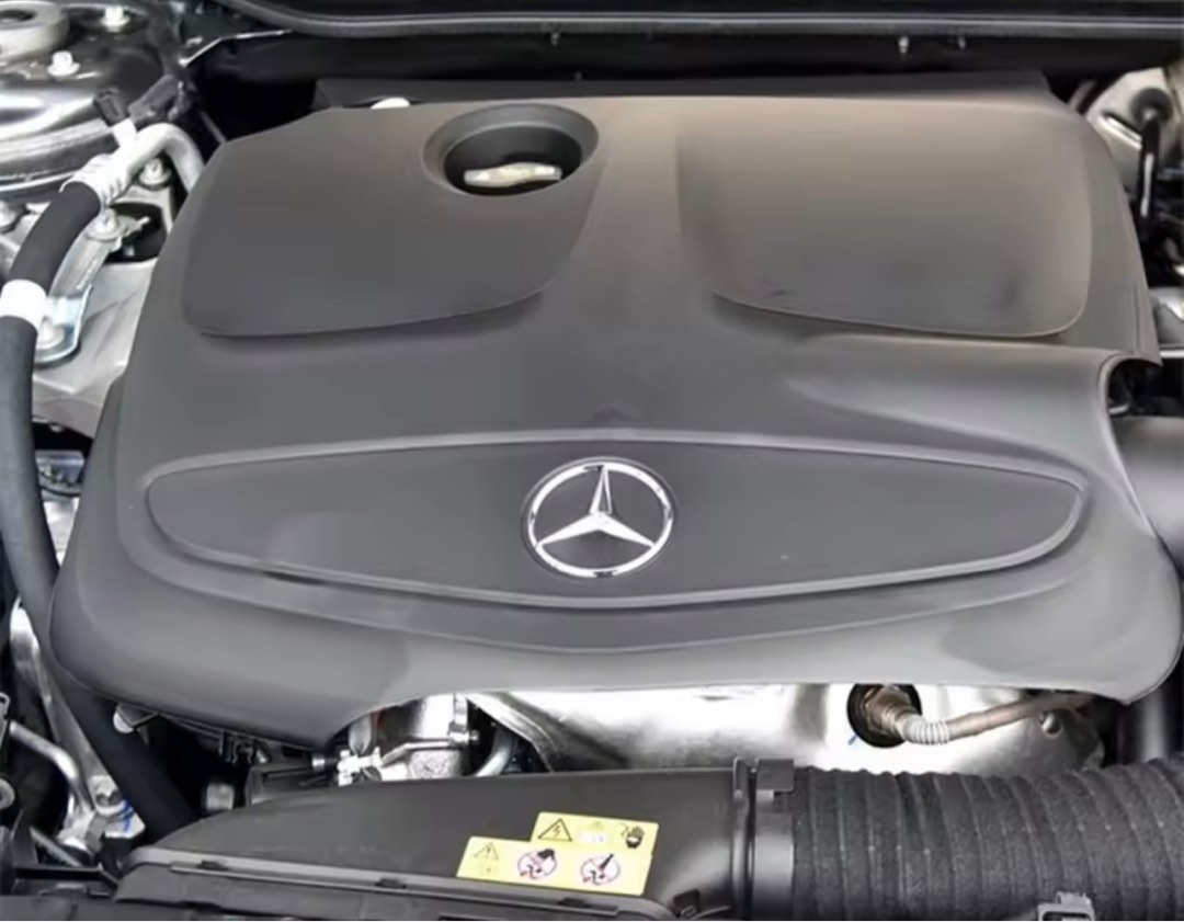 Mercedes engine clearance cover emblem