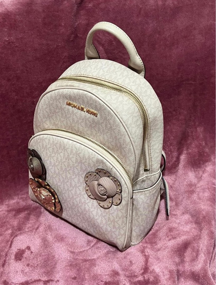 Michael Kors Abbey Medium Backpack, Luxury, Bags & Wallets on Carousell