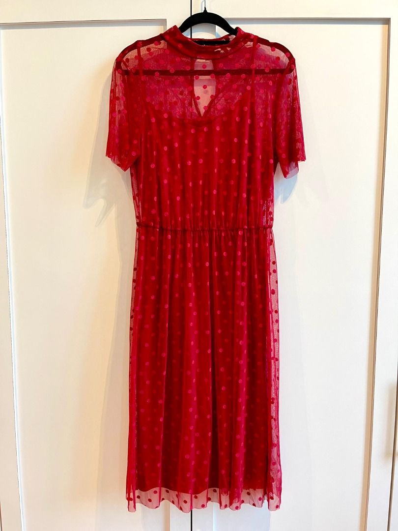 Red cheap dress warehouse