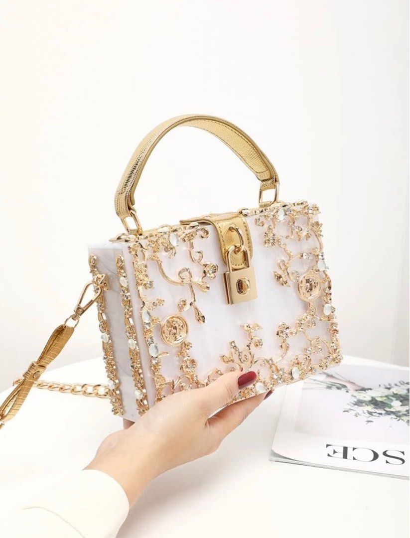 Chain box purse cheap