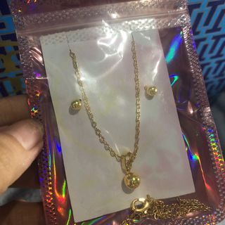 MINIMALIST ROUND JEWELRY SET A