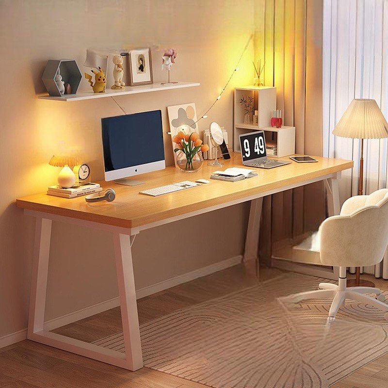 Simple study online table with chair
