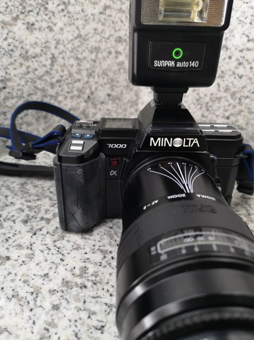 Lot appareils photo argentiques vintage Minolta 7000 + Konica AF3 - Photo, audio & vidéo