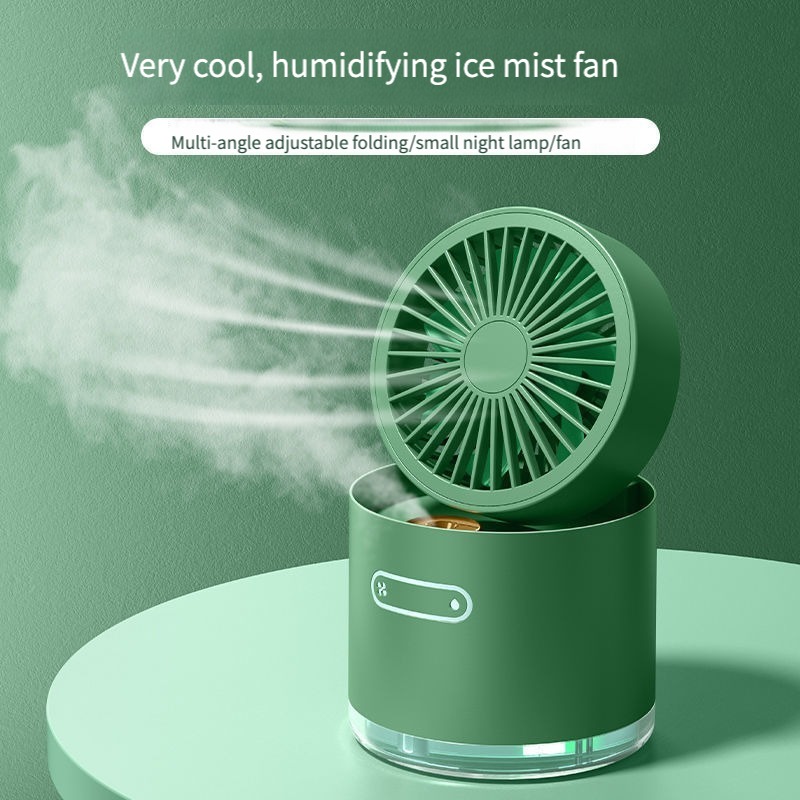 Mist Fan New watercooler fan, air cooler, mini fan, USB fan, desktop