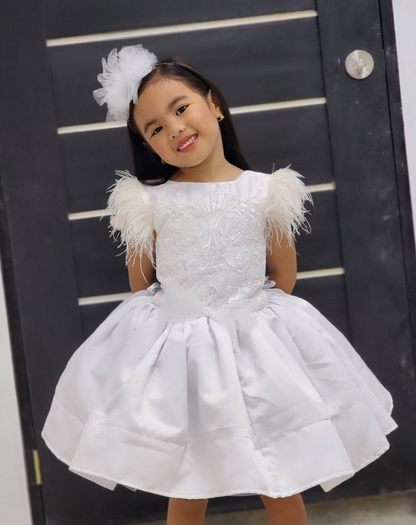 White graduation dress for 5th graders sales