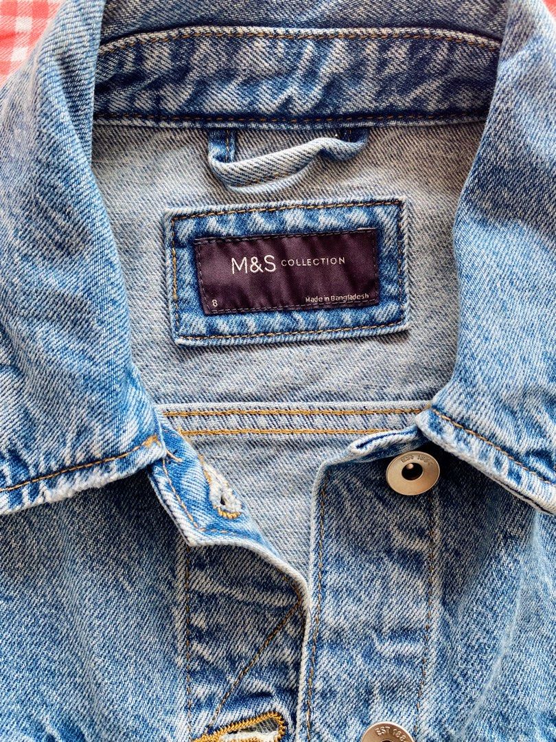 M&s ladies cheap denim jacket