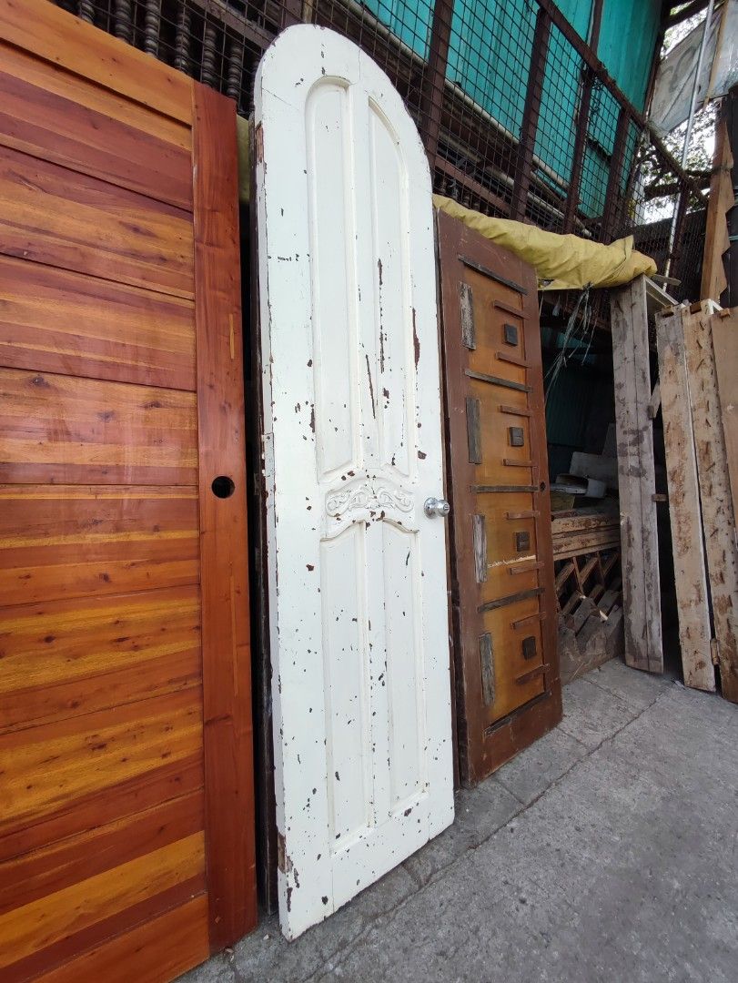 NARRA WOOD Arched Panel Door on Carousell