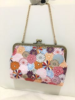 ⭐️New 🎏 SN 👛 Handmade bag 18cm 口金包 / 電話袋L
