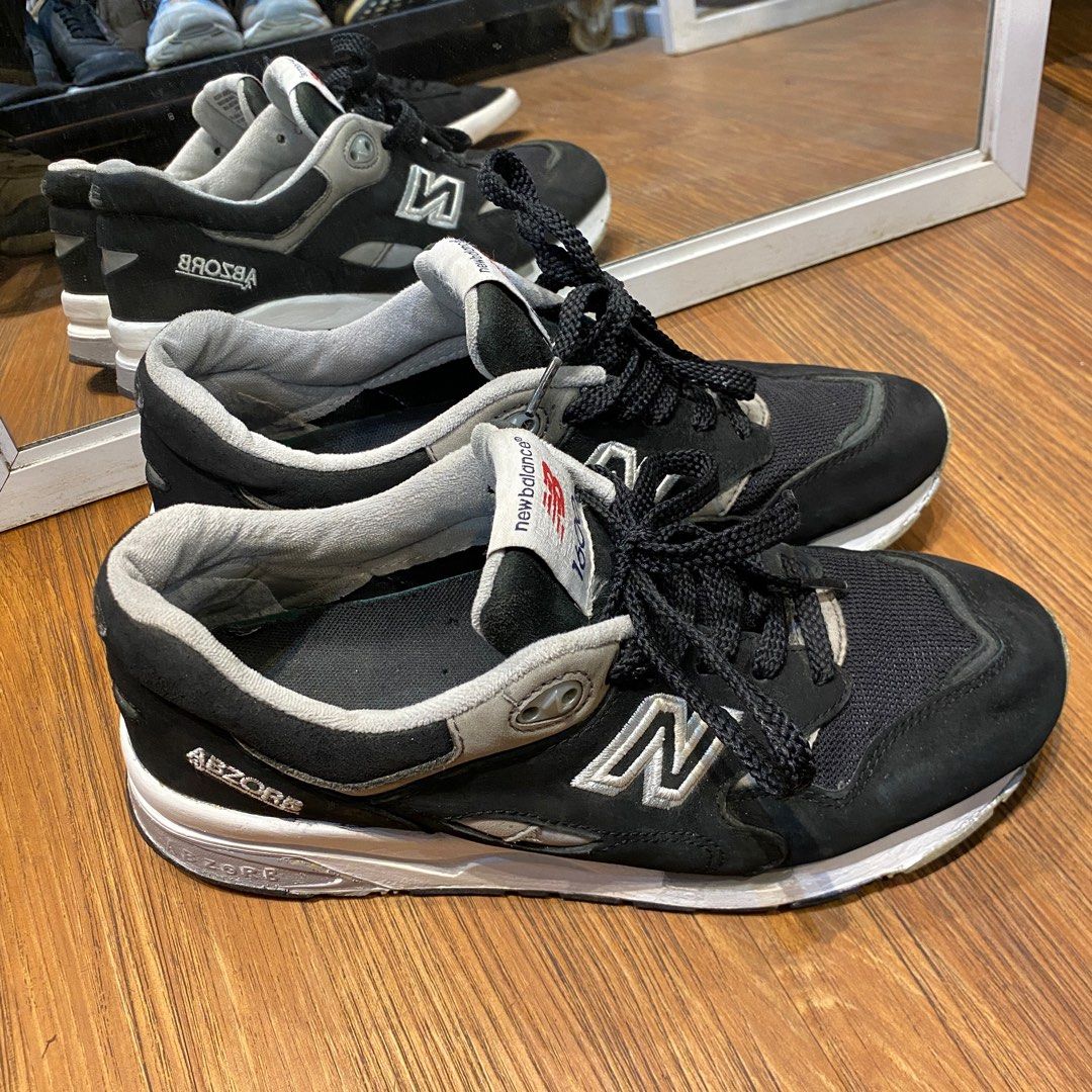 New balance 1600 Elite black White Original Murah