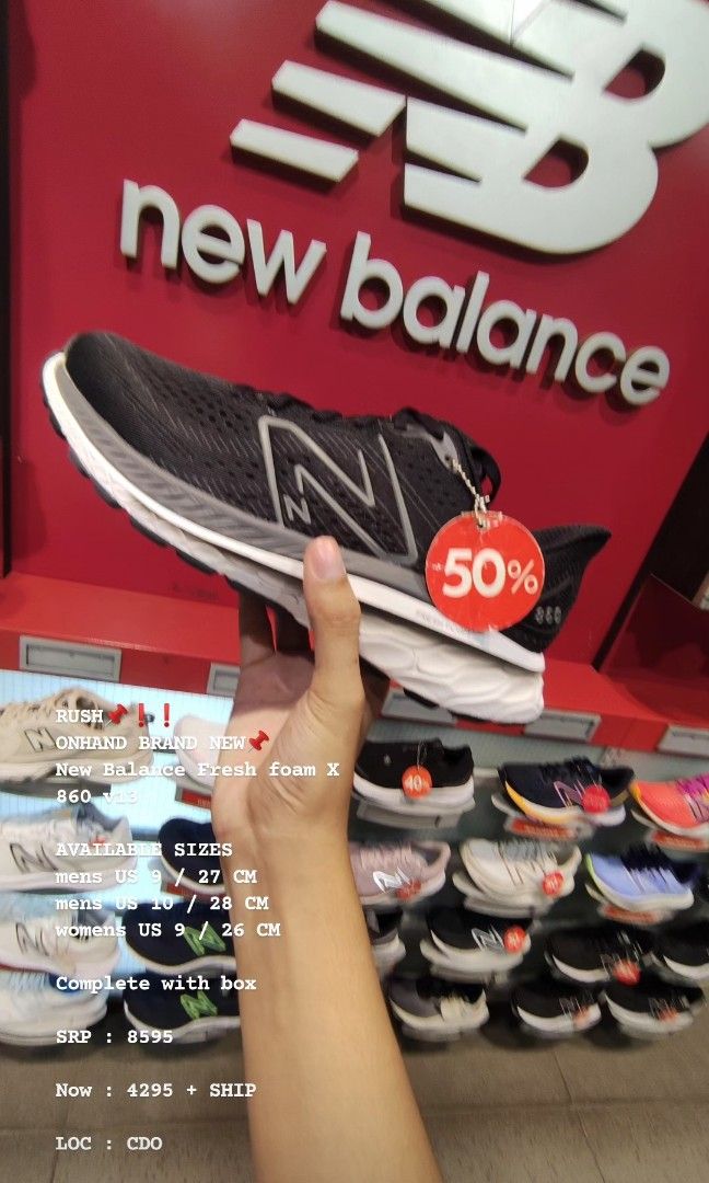 New Balance Fresh foam X 860 v13, Men's Fashion, Footwear, Sneakers on  Carousell