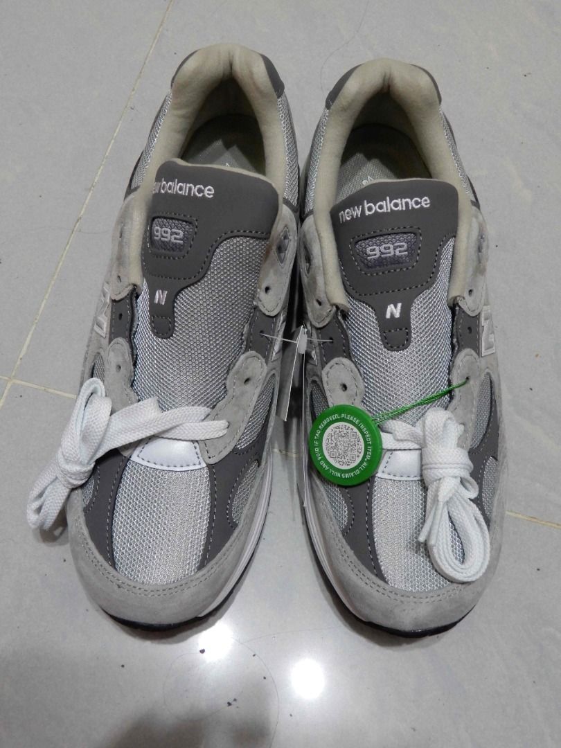 New Balance NB 992 M992 M992GR US10 EU44, 男裝, 鞋, 波鞋- Carousell