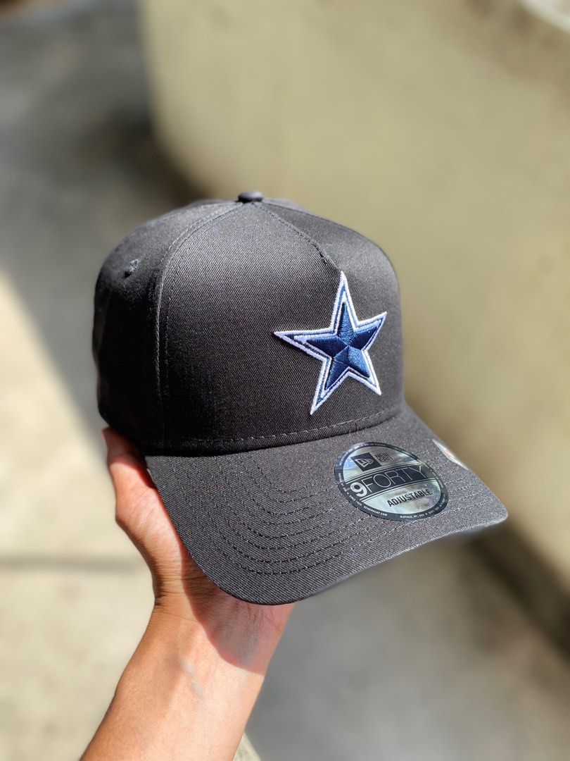 New Era Dallas Cowboys Black 9Forty A Frame Snapback Hat Men s