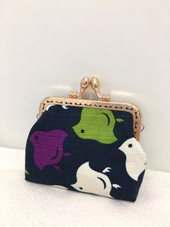 ⭐️New 💖SN 👛 Handmade coins bag 10.5cm 日本布 口金包 / 散紙包 / 卡片袋