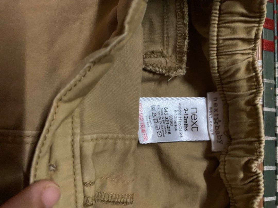 Next chinos pant Babies Kids Babies Kids Fashion on Carousell