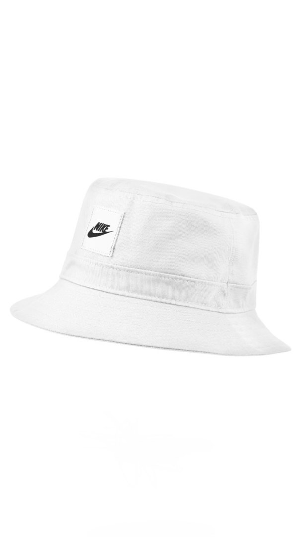 Nike Bucket Hat (White) on Carousell