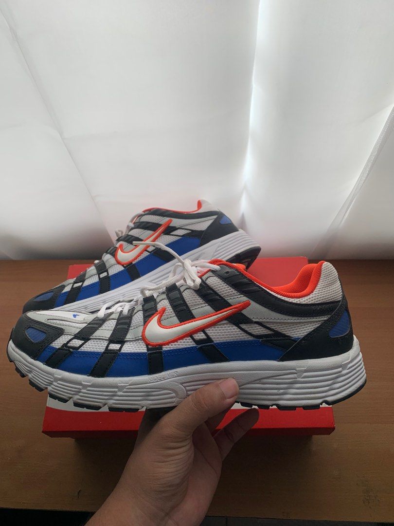 Nike p 6000 blue hot sale orange