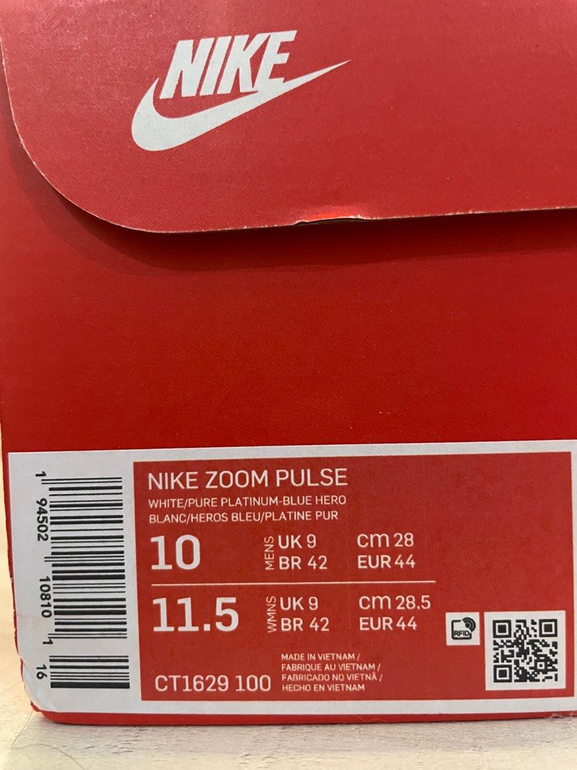 Nike Zoom pulse (designed for healthcare workers) on Carousell