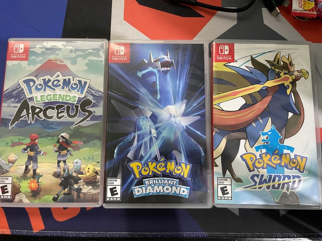 Individual/Bundle Nintendo Switch Pokemon Games on Carousell