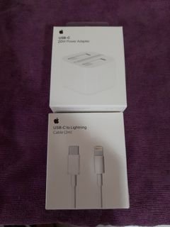 Brand new 100%  original 20w iPhone charger  with 2m long usb c  cable for fast charge iPhone 7 to 14