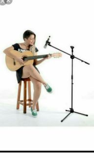 Brand new professional Mic stand ( 2 mic clips for studio or stage use
