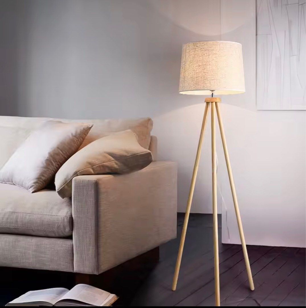 Tripod floor shop lamp ikea