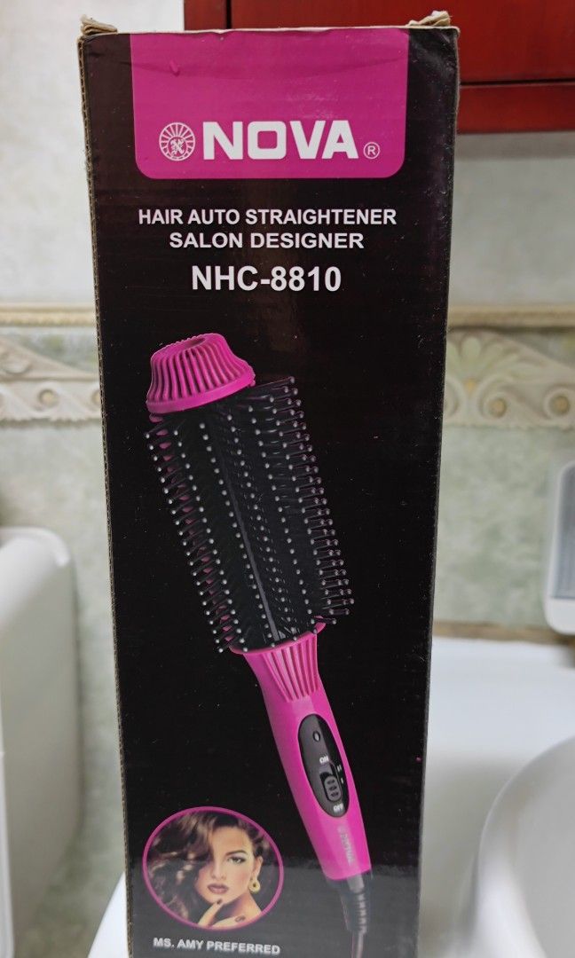 Nova hair top auto straightener