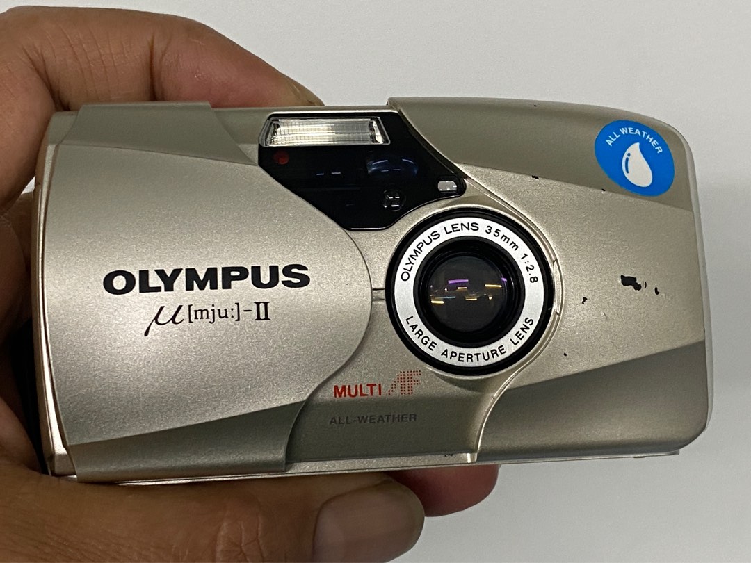 Olympus mju2 mju film camera, Photography, Cameras on Carousell