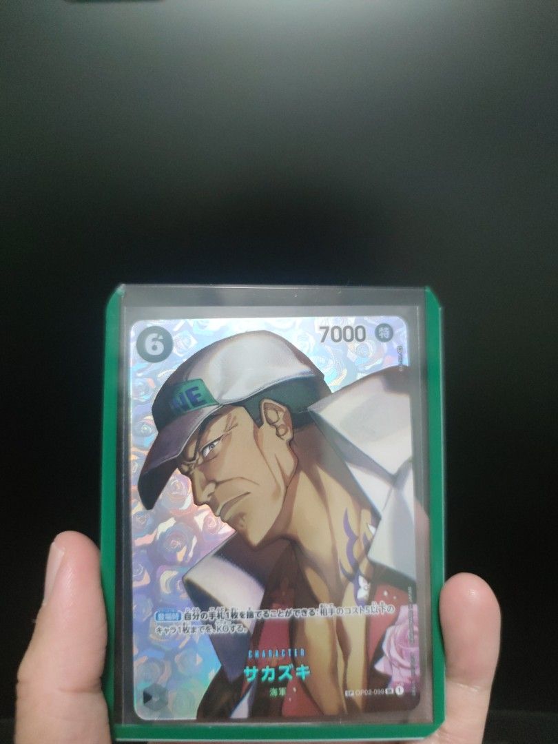One Piece TCG OP04 Akainu SP, Hobbies & Toys, Toys & Games on Carousell