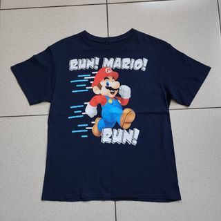 original Super Mario shirt blue printed