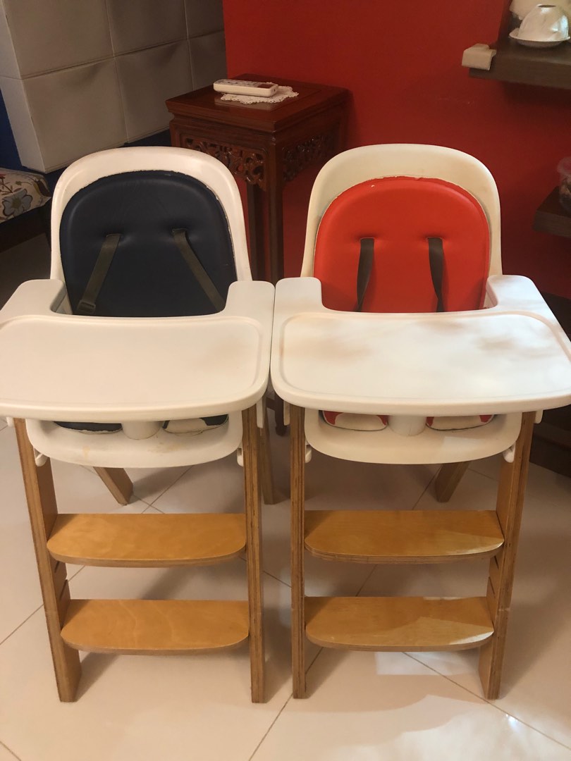 Oxo wooden high chair top