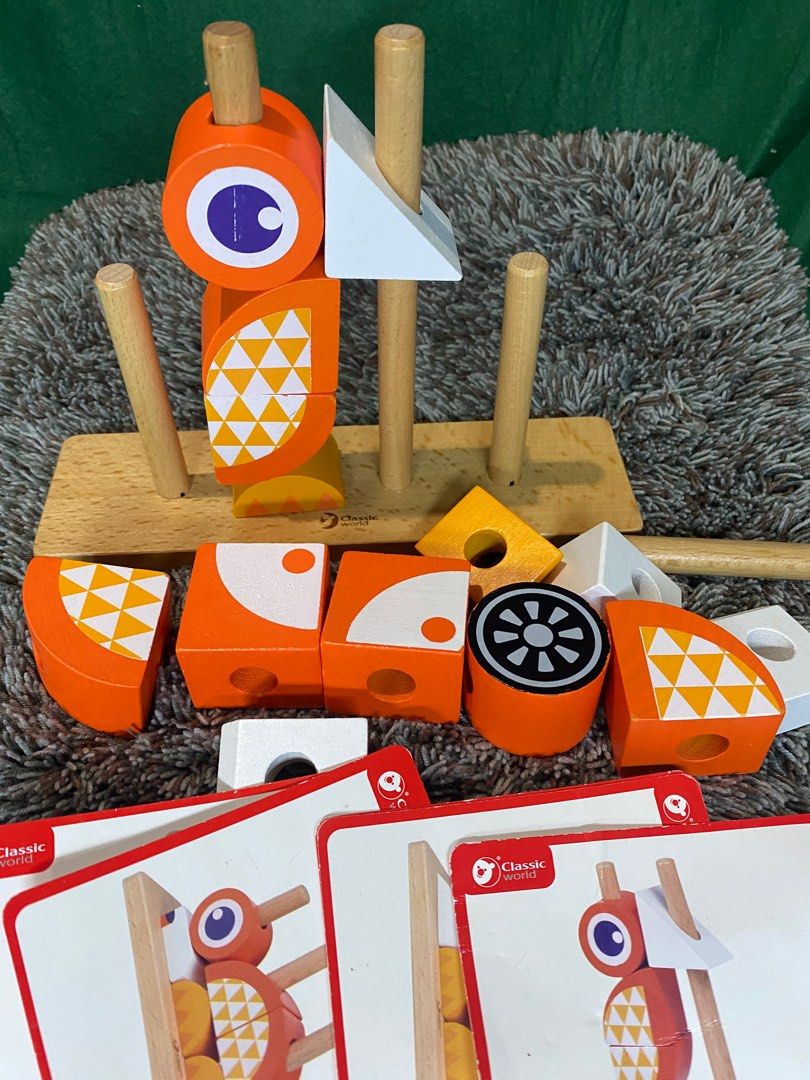 Pattern Blocks (Category: Toys & Games) located in Valenzuela. Submitted by fairythrift (Listing ID 1236029008, Image 2). Description: Complete set woth pattern cards Without box.