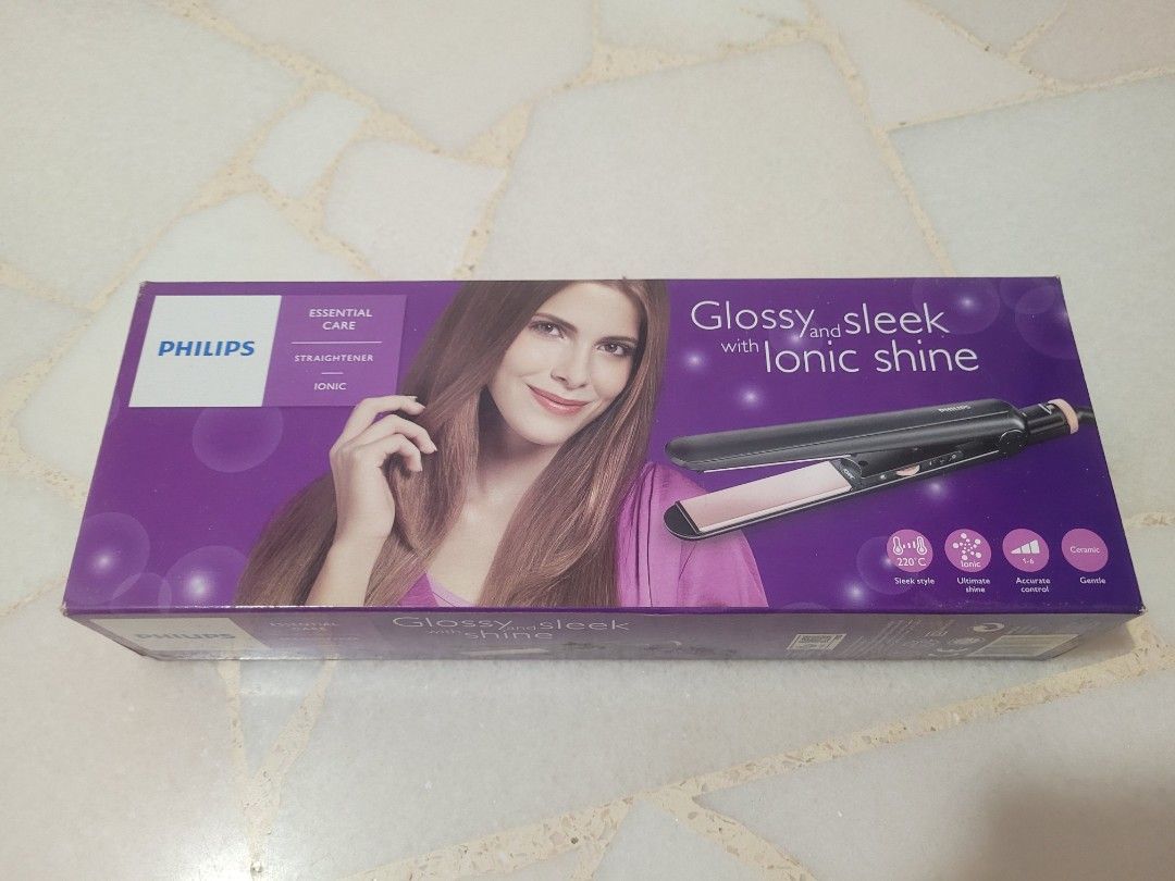 Philips glossy and discount sleek with ionic shine