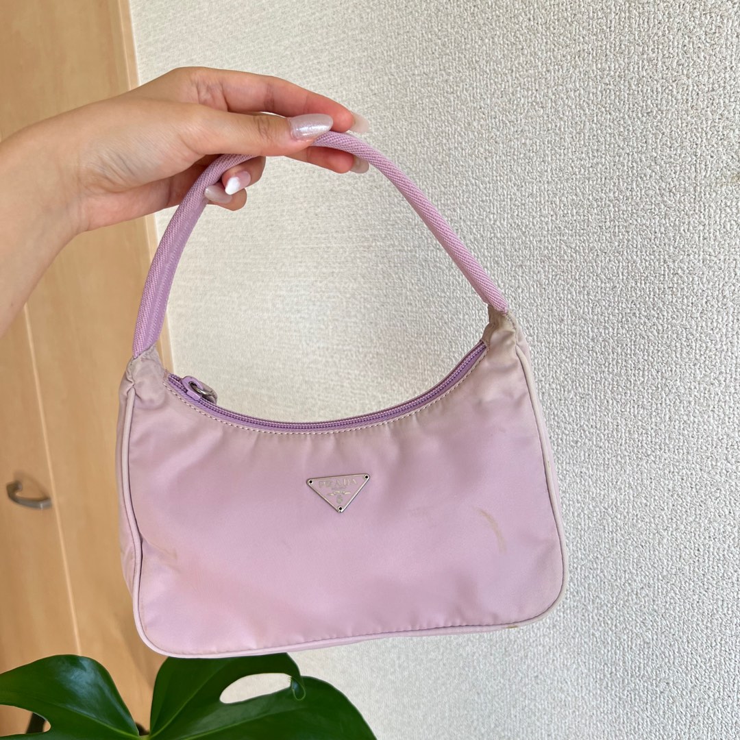 Prada top pink hobo