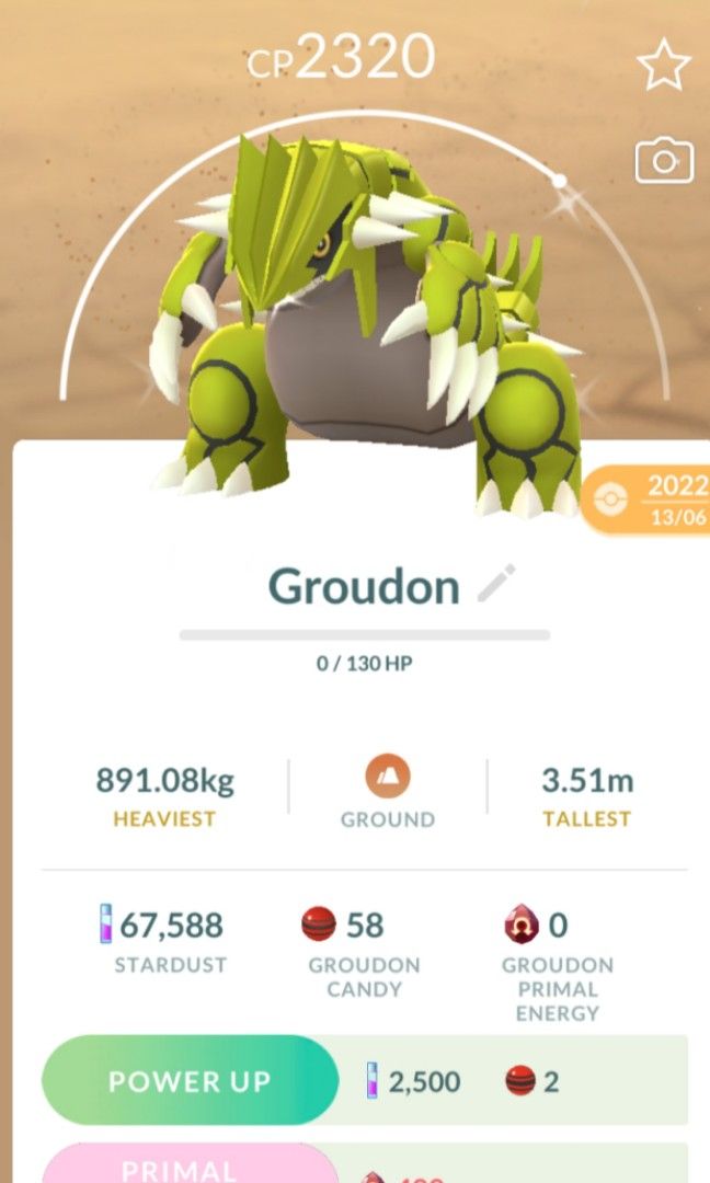 Pouvez-vous attraper Shiny Groudon dans Pokémon GO