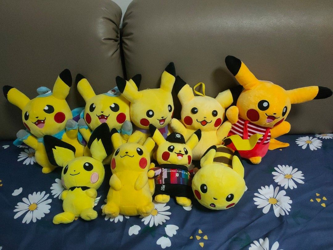 Pokemon soft toys, Hobbies & Toys, Toys & Games on Carousell
