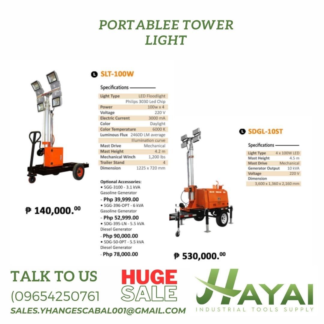 Portable Tower Light on Carousell