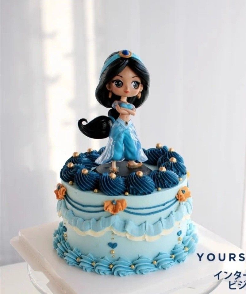 Aladdin CAKE TOPPER Jasmine Genie Jafar Abu 8 Figure Set Birthday Party  Cupcakes Figurines Disney * FAST Shipping * Toy Doll Set