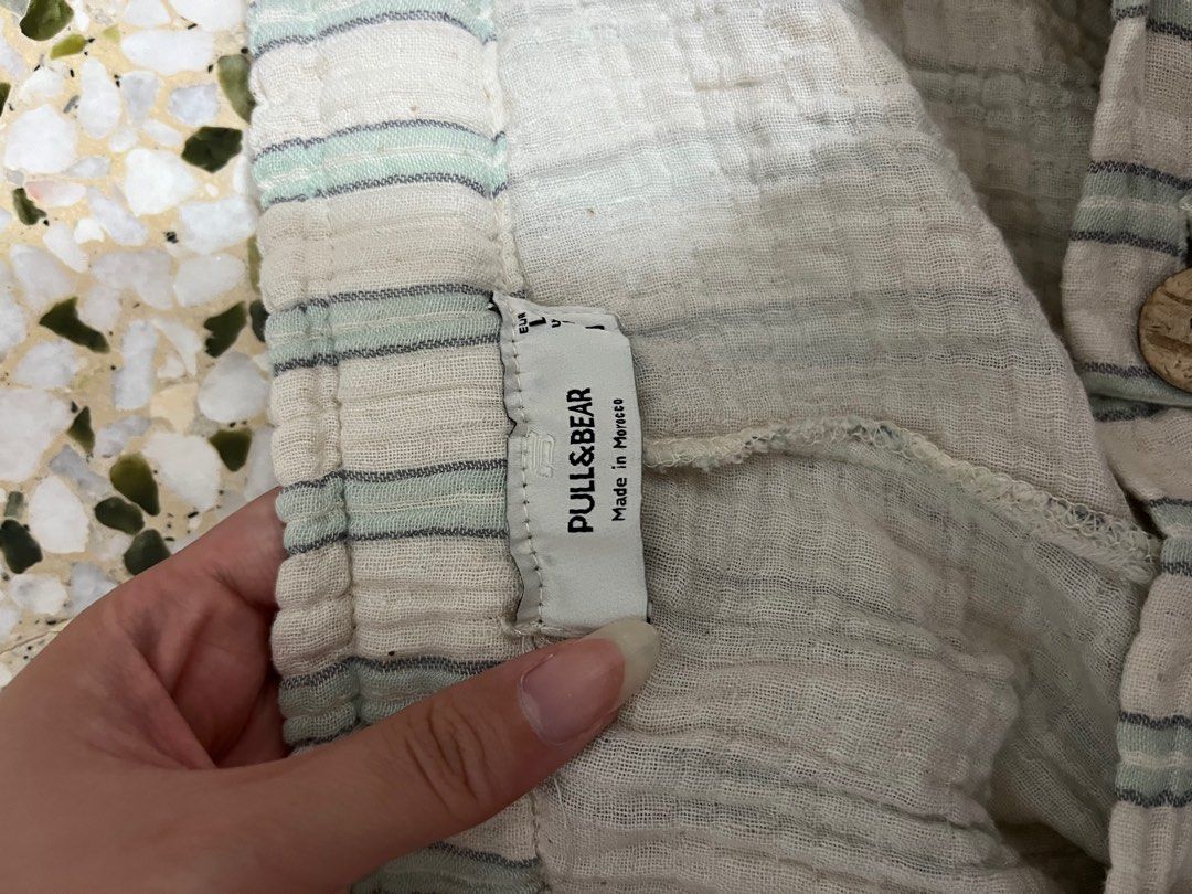 Pull & Bear (Made in Morocco) Stripes Shorts, Women's Fashion, Bottoms