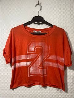 PULL & BEAR ORANGE T-SHIRT