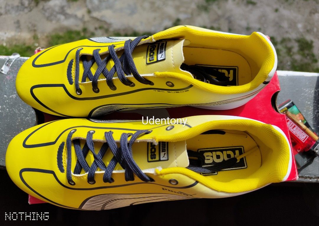 Puma Speedstar Fade FAAS Tec Suede Indoor Shoes 6UK 25cm Men s