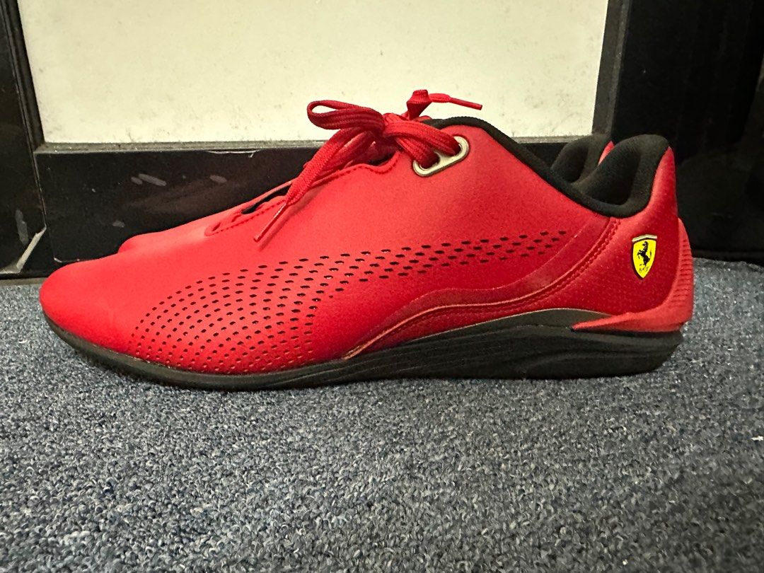 PUMA X FERRARI red black Men s Fashion Footwear Sneakers on