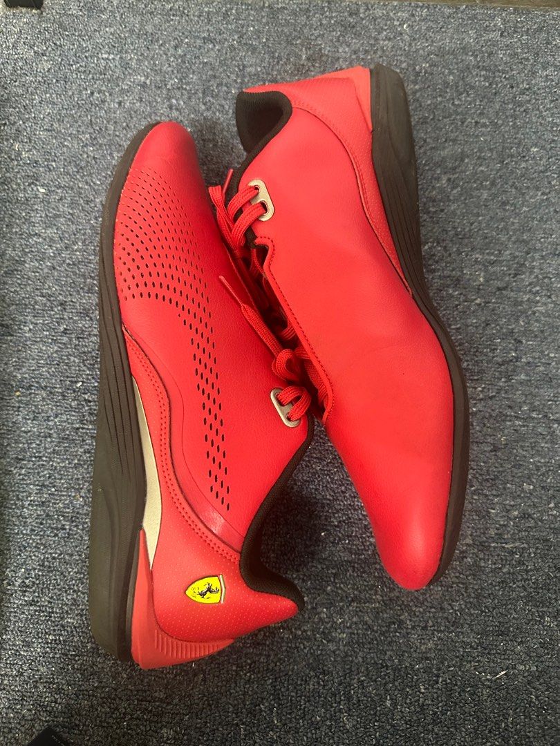 PUMA X FERRARI red black Men s Fashion Footwear Sneakers on