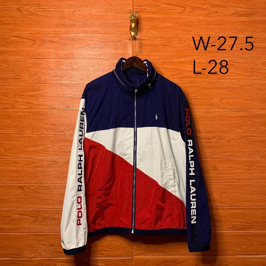 Ralph Lauren RL CHARIOTS OF FIRE Tri color Track Jacket with