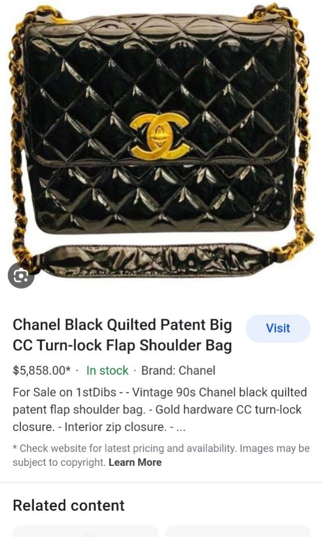 Chanel Vintage Gold Reissue Classic Small Medium Flap Bag – House of Carver