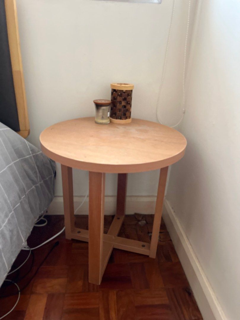 Reading Chair, Scandi Lamp, Night Stands and Display Shelf on Carousell