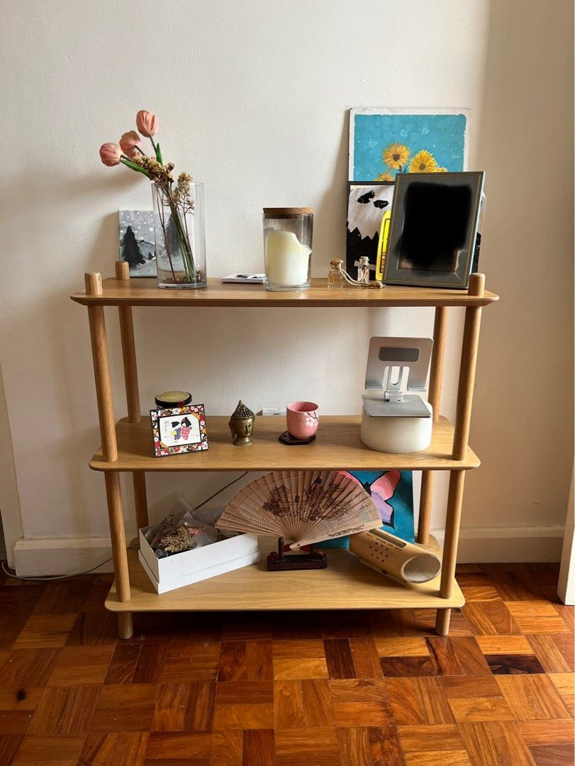 Reading Chair, Scandi Lamp, Night Stands and Display Shelf on Carousell