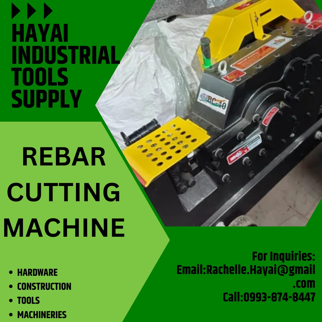 REBAR CUTTING MACHINE, Commercial & Industrial, Industrial Equipment on